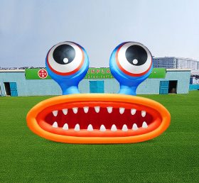 S4-667 Φουσκωτό Cartoon Big Mouth Eyes