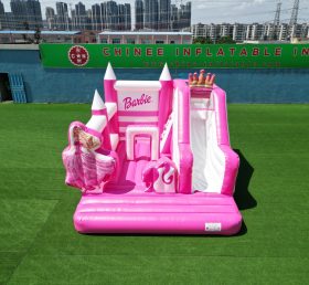 T2-8105 Barbie bouncy κάστρο με τσουλήθρα
