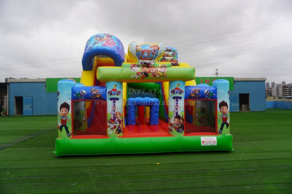 T8-3804C PAW Patrol Bouncy Castle With Slide